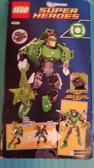 Lego DC Universe Heroes Green Lantern 4528,  box wear 2