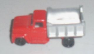 VINTAGE TOOTSIETOY HO SERIES 1950 - 1960 ' s STYLE FORD SMALL BED DUMP TRUCK 2