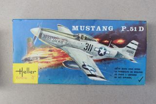 Heller Mustang P - 51d 1/72 (287)