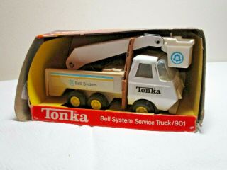 Tonka Toys Pressed Steel 901 Bell System Service Telephone Repair Truck Iob