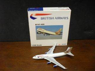 Big Bird British Airways B747 - 400 Item No 2002 - 34 Scale 1:500