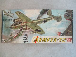 Vintage 1/72 Scale Dornier 217 E.  2.  Model Kit By Airfix 2 - 89