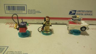 Lego Dimensions Dr.  Peter Venkman Ghostbusters Mini Figure Set With Base Ecto - 1