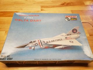 F - 106a Delta Dart 1/72 Scale Minicraft Hasegawa Model Kit
