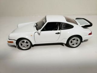 Welly 24023 Porsche 964 Turbo 1/24 - 1/27 Diecast White