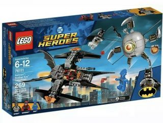 Lego® Dc Heroes Batman Brother Eye Takedown Building Set 76111