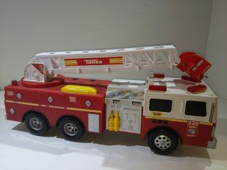 2010 Hasbro Tonka Fire Truck,  Lights And Sound All Plastic Truck 2