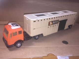 Vintage Lesney " Matchbox " Superkings K - 8 Animal Transporter