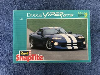 1/25 1/24 Revell Dodge Viper Gts Snaptite
