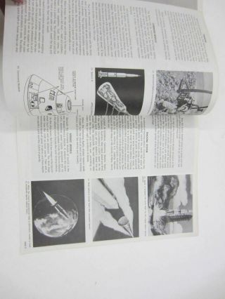 Vintage 1967 Revell H - 1838 THE APOLLO Lunar Spacecraft Instructions Booklet NASA 3