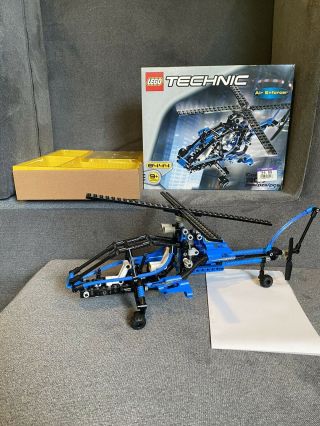 Lego Technic Model 8444 Air Enforcer Helicopter Complete W/box,