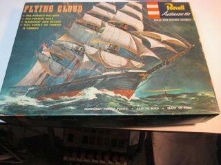 Vintage Revell " Flying Cloud Ship " H - 344 Unbuilt Type " S " Kit