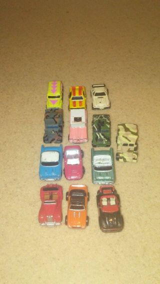 Galoob Assorted Micro Machines Military Sport Cars