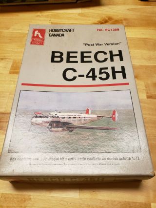 Hobby Craft Beech C - 45h Post War Version 1/72 Scale Model Kit Hc1389 Parts Seal