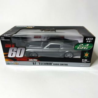 Greenlight Gone In Sixty S (2000) - 1967 Ford Mustang Eleanor 2.  4 Ghz Remote Con