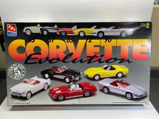 Amt 1:25 Scale Corvette Evolution 3 Piece Set 96 