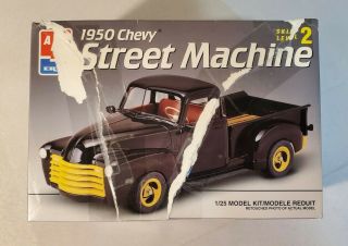 Vintage (1995) Amt 1/25 Scale 1950 Chevy Street Machine Pickup,  6681,  Open Box