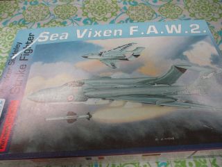 1/72 Scale Modelcraft Sea Vixen F.  A.  W.  2.  Box Of Parts,  Not A Kit