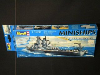 Revell Miniships Uss Missouri 1/1200 Kit
