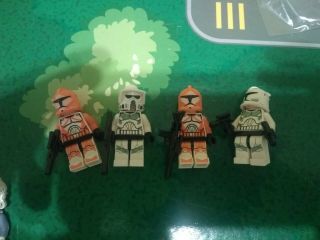 Lego Star Wars Clone Trooper Battle Pack Set 7913 Minifigures Only