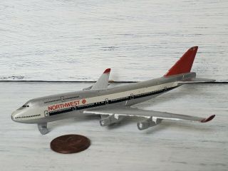 Schabak Vintage Boeing 747 - 400 Northwest Airlines 921 Made In Germany 1:600