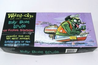 Hawk Weird - Ohs Car - Icky - Tures Model Kit Leaky Boat Louie Rat Fink Roth Style