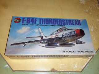 Airfix F - 84f Thunderstreak Airplane Fighter Model Kit 1:72 Scale