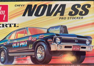 Amt 6556 Chevy Nova Ss Pro Stocker 5 1/25 Scale Model Kit Fs