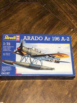 Revell 1/72 Arado Ar 196 A - 2 Model Kit
