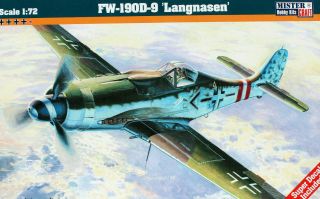 Mistercraft 1/72: Focke - Wulf Fw - 190d - 9