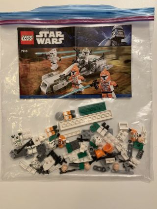Lego Star Wars 7913 Clone Trooper Battle Pack With Instructions 100 Complete
