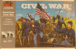 Imex 777 1/32 American Civil War Union Complete Casson Set