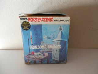 Aurora Monster Scenes Gruesome Goodies 634 1971 Empty Box Only