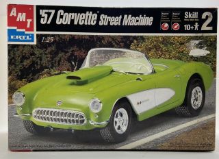 Amt Ertl 1957 Corvette Street Machine 1:25 Model 8213 Contents