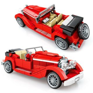 318pcs City Car Vehicle Model Building Blocks Set Racing Car Toys Bricks Gifts