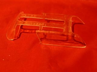 Model Car Parts Amt 1955 Chevy Nomad Glass 1/25