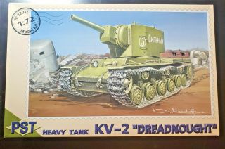 Kv - 2 Pst Kliment Voroshilov | No.  72017 | 1:72 Scale C) 2003 Tank Model Vehicle