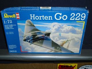 Revell 1/72 Horten Go 229 Model Kit 4312 (unbuilt)