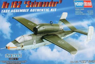 Hobbyboss 1/72: Heinkel He - 162