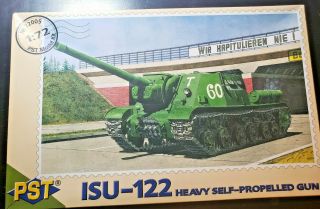 Heavy Self - Propelled Gun Isu - 122 Pst | No.  72005 | 1:72 Tank Destroyer C) 2003