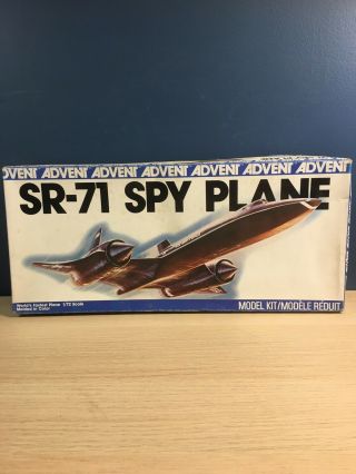 97 - 6 Vintage 1969 Revell (lockheed Sr - 71) Spy Plane Model Kit
