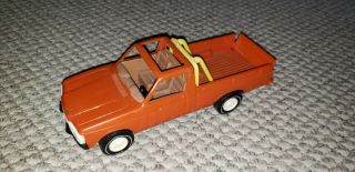 Vintage 1970s Chevrolet Luv Gay Toys Processed Plastic Truck W/ Roll Bars - 730