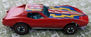 Hot Wheels Vintage (1970s) Redline Die - Cast Car,  Corvette Stingray (red)
