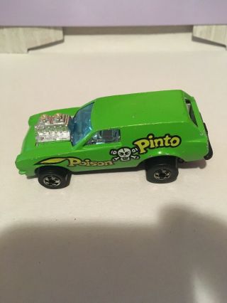 Vintage 1975 Mattel Hot Wheels Poison Pinto Green
