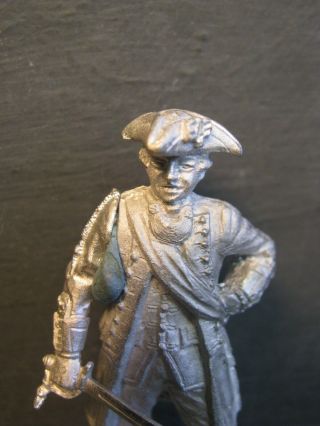 54MM TRADITION FRENCH & INDIAN WAR BRITISH INFANTRY OFFICER 2