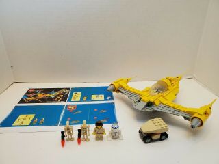 Lego Star Wars 7141 Naboo Fighter Complete With Directions