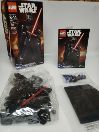 Lego Star Wars Kylo Ren Buildable Figure 75117 Disney Openbox Packag