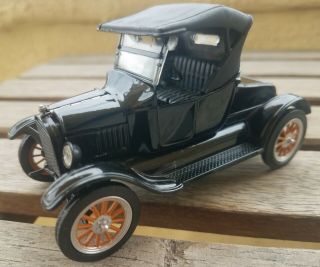 Ford Model T 1925 Set Of 2 - Black Diecast/plastic Coupe & Pickup