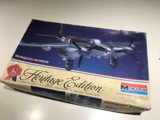 1:48 Monogram Mosquito Bomber.  Plastic Model Airplane Kit