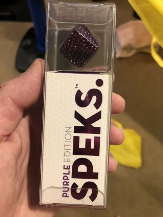 Speks Purple Edition 512 Rare Earth Magnets Smashable Buildable Mashable